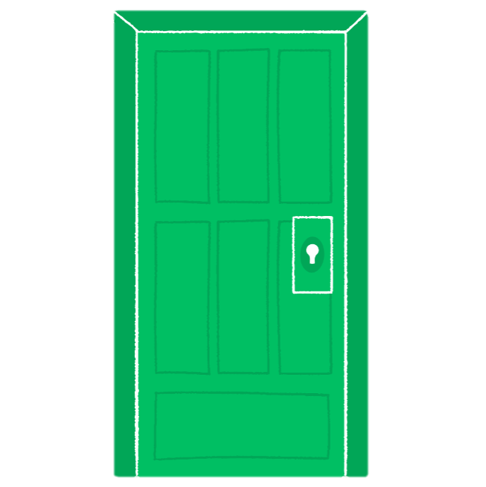 Porte verte